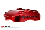 12" Rear SS4 Brake System with Park Brake - Fire Red